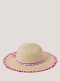 Monsoon kids braided sequin sun hat multi (British brand)