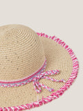 Monsoon kids braided sequin sun hat multi (British brand)