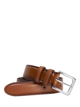 John Lewis Dune London Overturn Leather Belt, Tan- Buy online at McGrocer