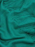 Hobbs Matilda fringed scarf in meadow green, imported from the UK