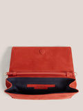 Hobbs Ashley suede clutch bag evening accessory (British brand)