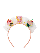 John Lewis Stych Kids' Age Birthday Cake and Tulle Hairband- Buy online at McGrocer
