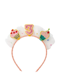 Stych kids birthday cake hairband with tulle, imported from the UK