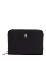 John Lewis Tommy Hilfiger Popette Medium Zip Around Purse Black- Buy online at McGrocer