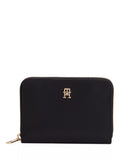 Tommy Hilfiger Popette medium zip around purse black - British product
