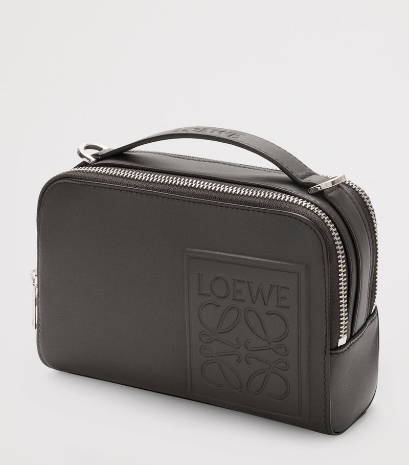 LOEWE Mini Leather Patch camera bag, UK version