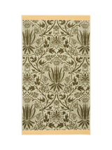 John Lewis Morris & Co. Iris & Rose Cotton Jacquard Bathroom Towels- Buy online at McGrocer