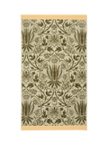 Morris & Co. Iris & Rose bath sheet 150x90cm, imported from the UK