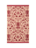 Morris & Co. Iris & Rose Cotton Jacquard Bathroom Towels