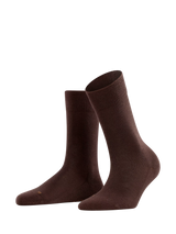 John Lewis FALKE Sensitive London Ankle Socks, Dark Brown- Buy online at McGrocer