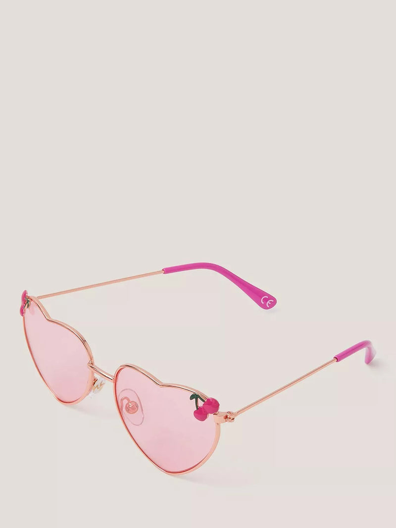 Monsoon baby heart sunglasses cherry charms multi imported from the UK