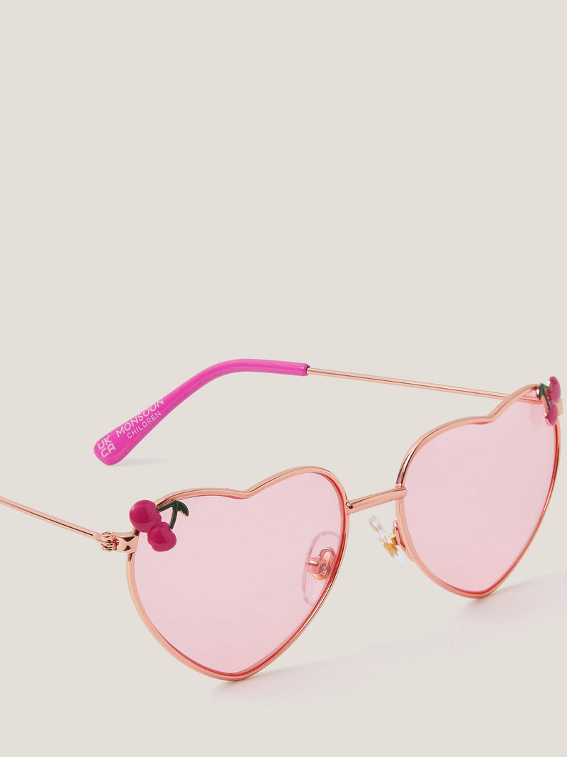 Monsoon baby heart sunglasses cherry charms multi imported from the UK