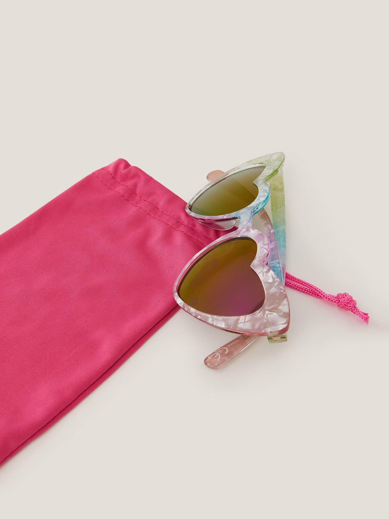 Monsoon baby ombre heart sunglasses, imported from the UK