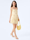 OMNES Cyprus shell shoulder bag yellow, UK version