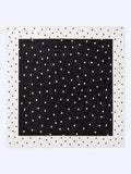 OMNES Tahiti Polka Dot headscarf 68x68cm - British product