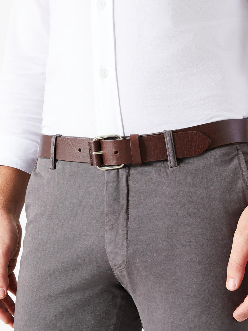 SPOKE Ganache leather belt, UK version