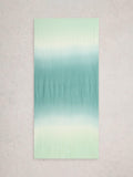 White Stuff Jessie Ombre Scarf Blue/Multi - British product