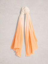 John Lewis White Stuff Jessie Ombre Scarf, Orange/Multi- Buy online at McGrocer