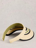 White Stuff woven multi visor, UK version