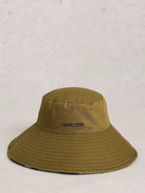 John Lewis White Stuff Reversible Bucket Hat Green/Multi- Buy online at McGrocer