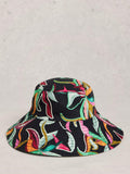 White Stuff green reversible bucket hat (British brand)