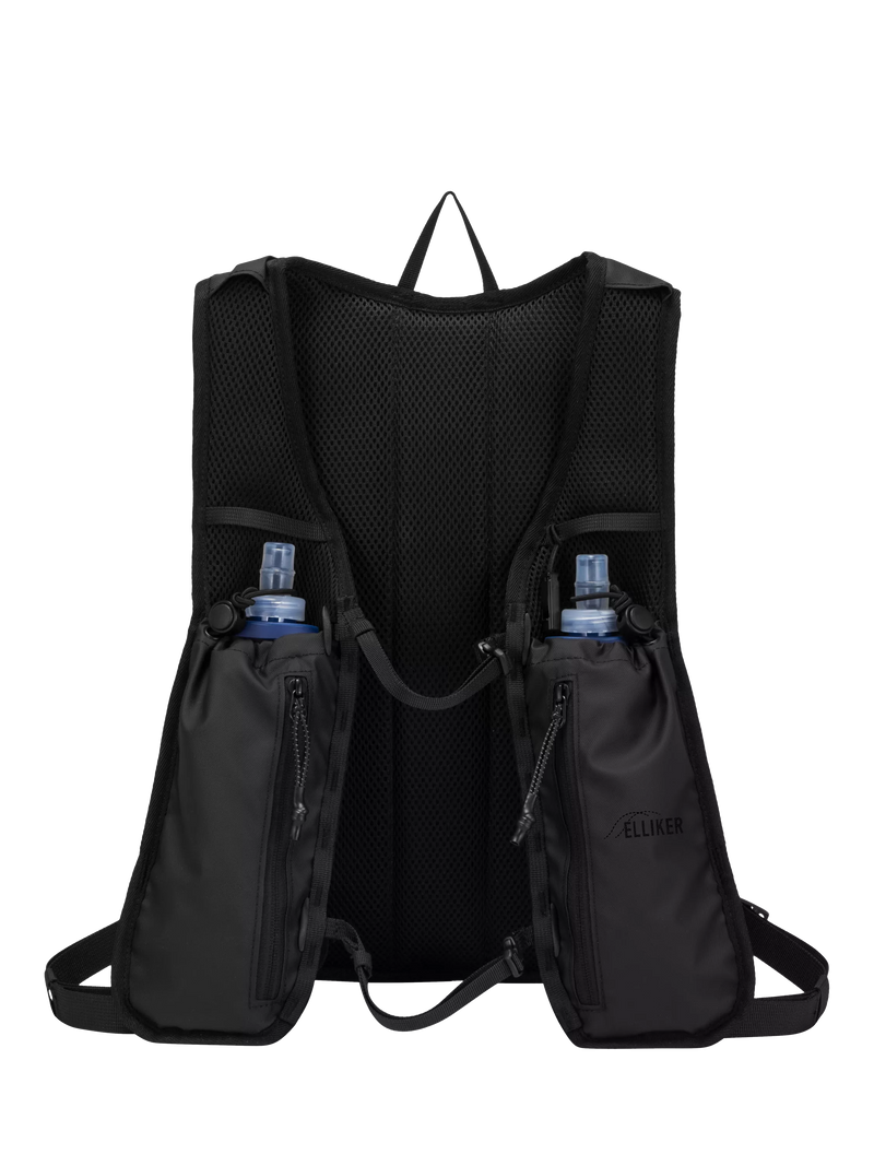 ELLIKER Rigg Hydration Backpack Black 6L (British brand)