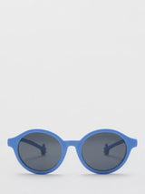 John Lewis Mango Round Frame Sunglasses Blue- Buy online at McGrocer