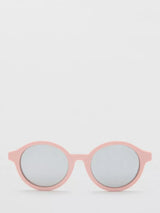 John Lewis Mango Round Frame Sunglasses Pale Pink- Buy online at McGrocer