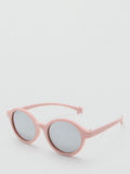 Mango round frame sunglasses pale pink, imported from the UK