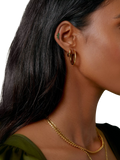 Orelia emerald cluster earring 20mm, imported from the UK