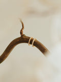 Orelia pearl mini hoop earrings, UK version