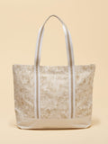 Joules Promenade canvas tote bag natural, imported from the UK
