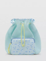 John Lewis Mango Kids' Drawstring Bag in Aqua- Buy online at McGrocer