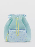 Mango Kids' Drawstring Bag, Aqua