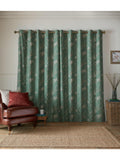 Laura Ashley Pussy Willow blackout curtains fern green, imported from the UK