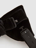 Reiss Hike Velvet Bow Tie Black, UK version