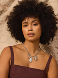 Mint Velvet statement shell charm necklace, imported from the UK