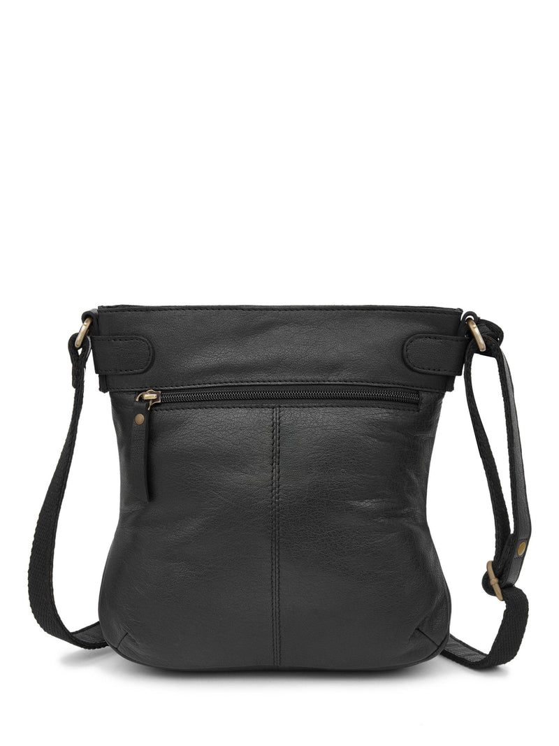 Celtic & Co leather crossbody bag black, UK version