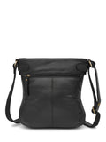 Celtic & Co leather crossbody bag black, UK version