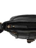 Celtic & Co leather crossbody bag black, UK version