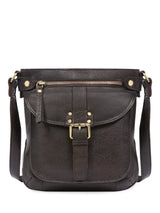 John Lewis Celtic & Co. Chocolate Leather Crossbody Bag- Buy online at McGrocer