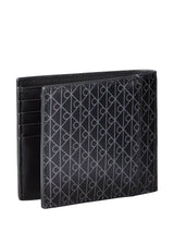 John Lewis Calvin Klein Emblem Logo Bifold Wallet Black- Buy online at McGrocer