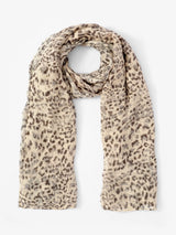 John Lewis Mint Velvet Allison Leopard Print Lightweight Scarf Brown Camel- Buy online at McGrocer