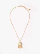 John Lewis Mint Velvet Triple Drop Pendant Necklace, Gold- Buy online at McGrocer