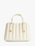 Dune London Mini Pleated Tote Bag Ecru, UK version