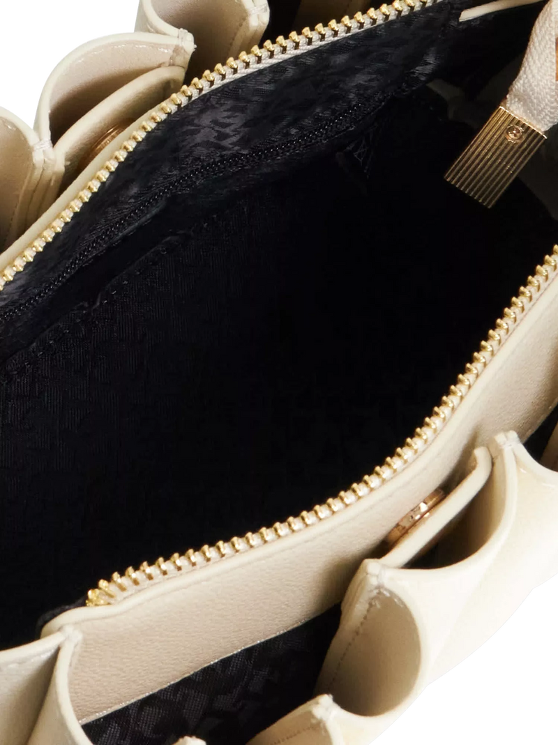 Dune London Mini Pleated Tote Bag Ecru, UK version