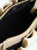 Dune London Mini Pleated Tote Bag Ecru, UK version