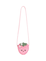 John Lewis Lindex Kids Strawberry Shoulder Bag Light Pink- Buy online at McGrocer