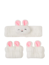 John Lewis Angels by Accessorize Kids' Bunny Wash Band Set White- Buy online at McGrocer