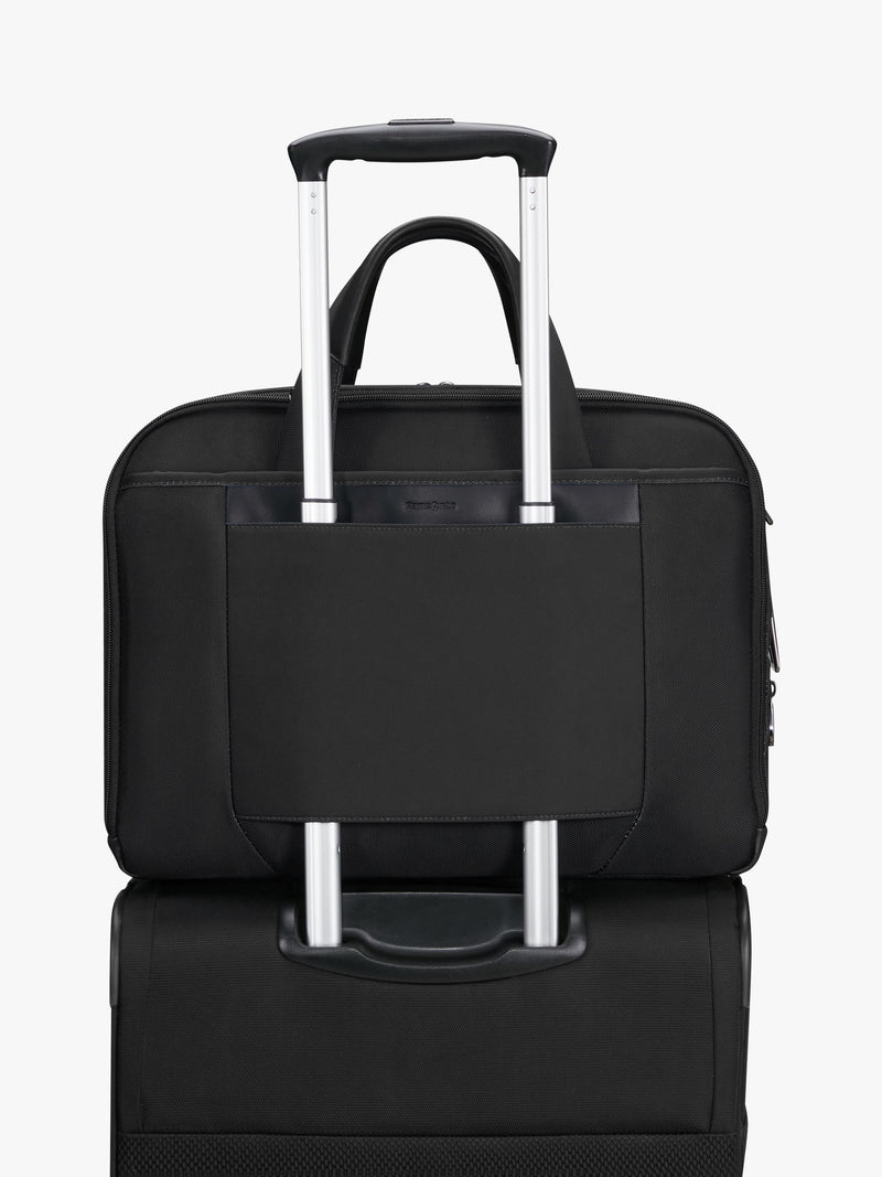 Samsonite Spectrolite briefcase black 16/23L, imported from the UK